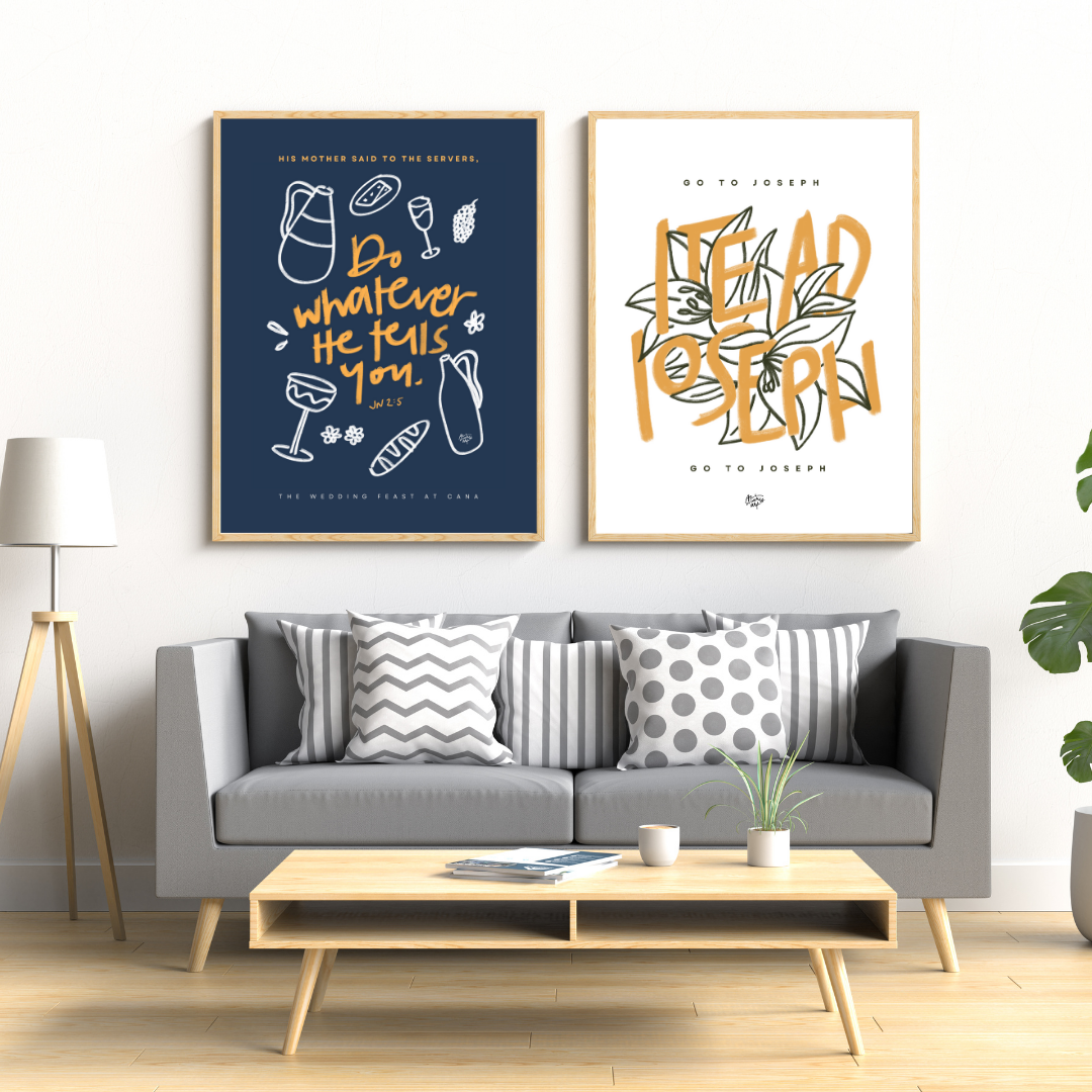 Ite Ad Ioseph (Go to Joseph) art print