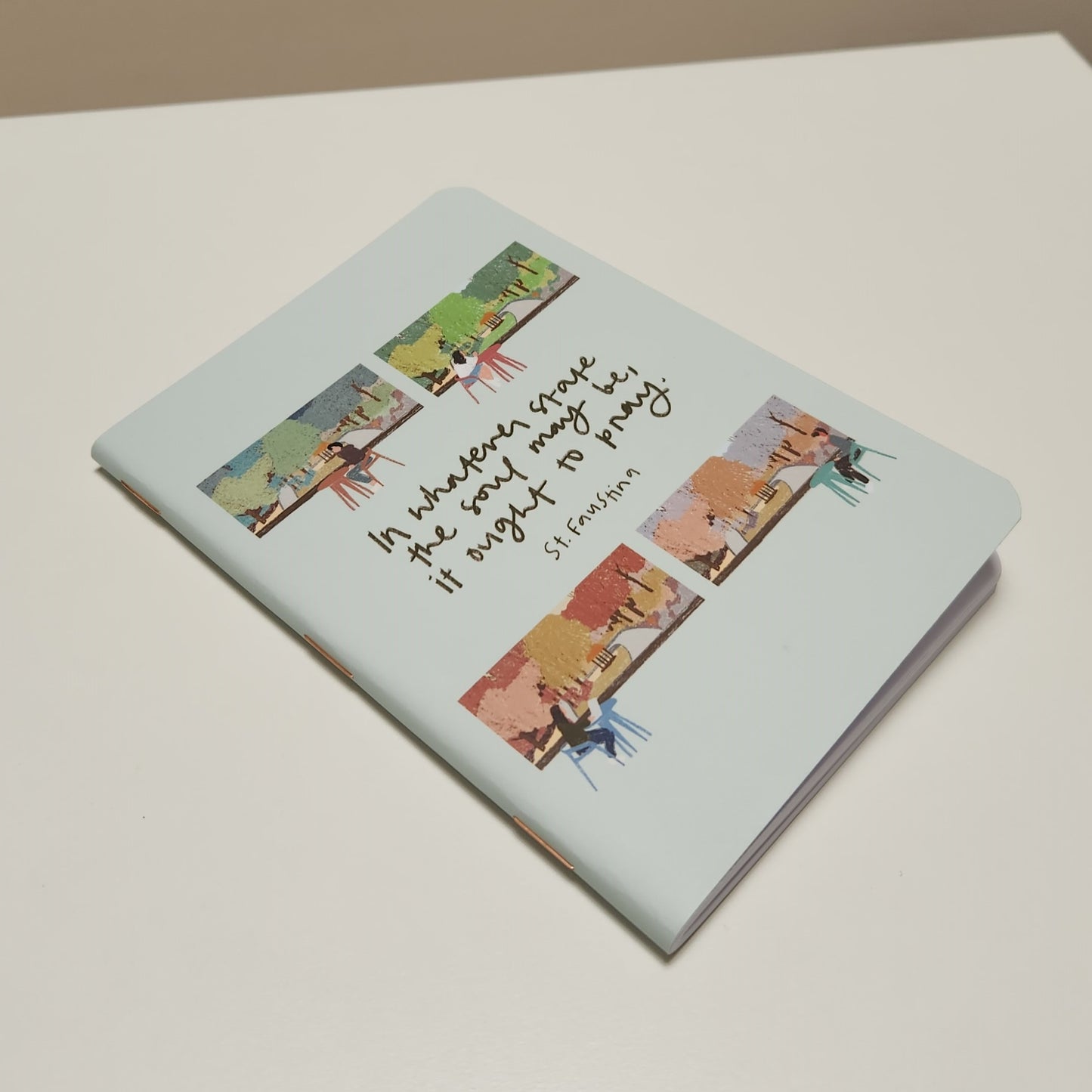 It Ought to Pray (St. Faustina) pocket journal