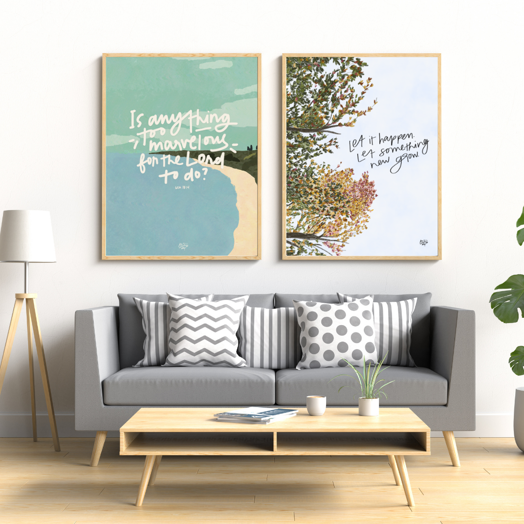 Let It Happen art print