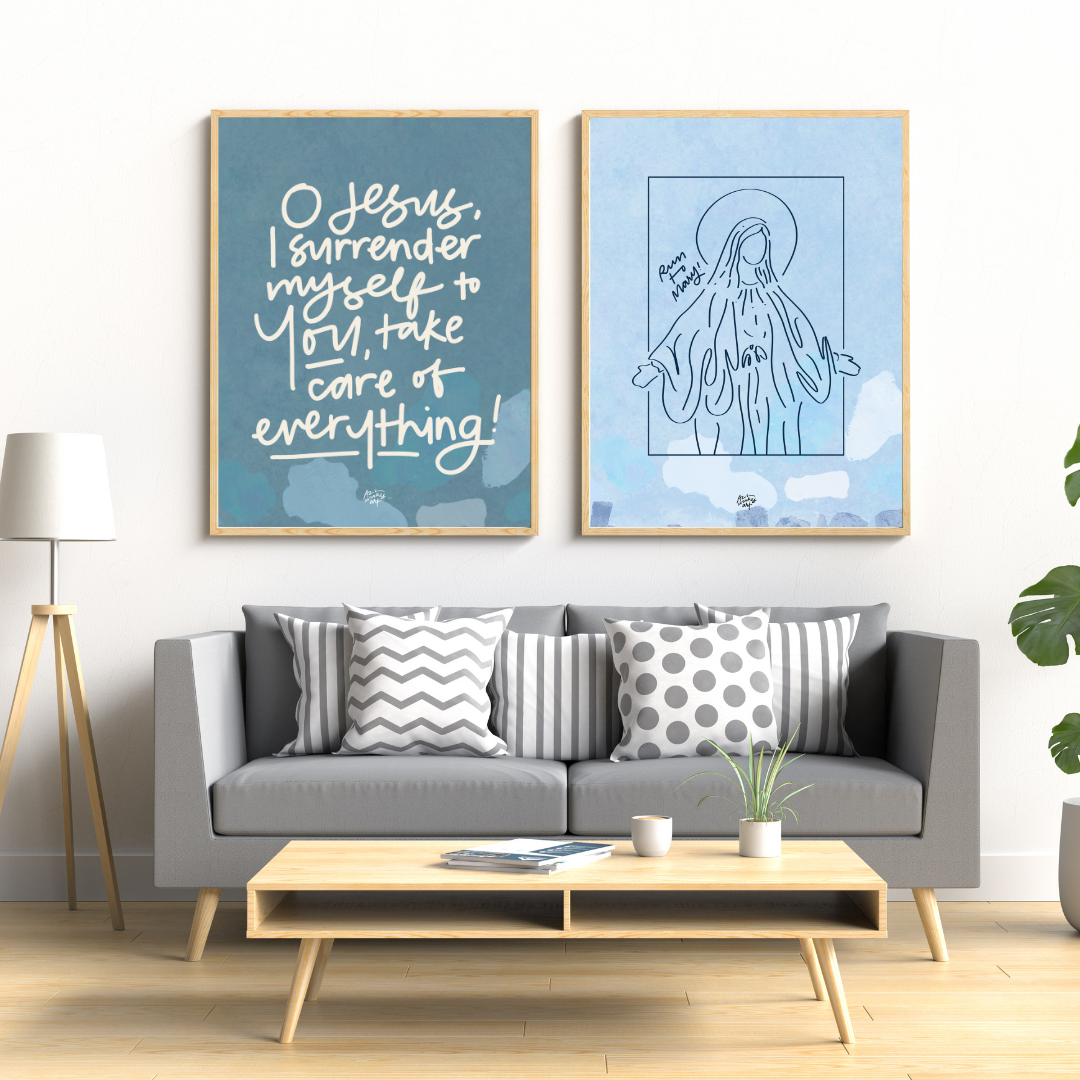 Surrender Prayer art print