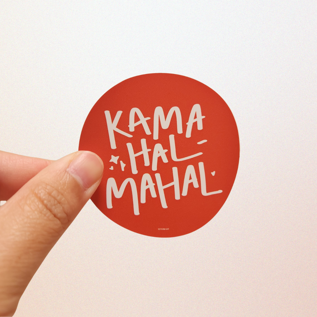 Kamahal-mahal sticker