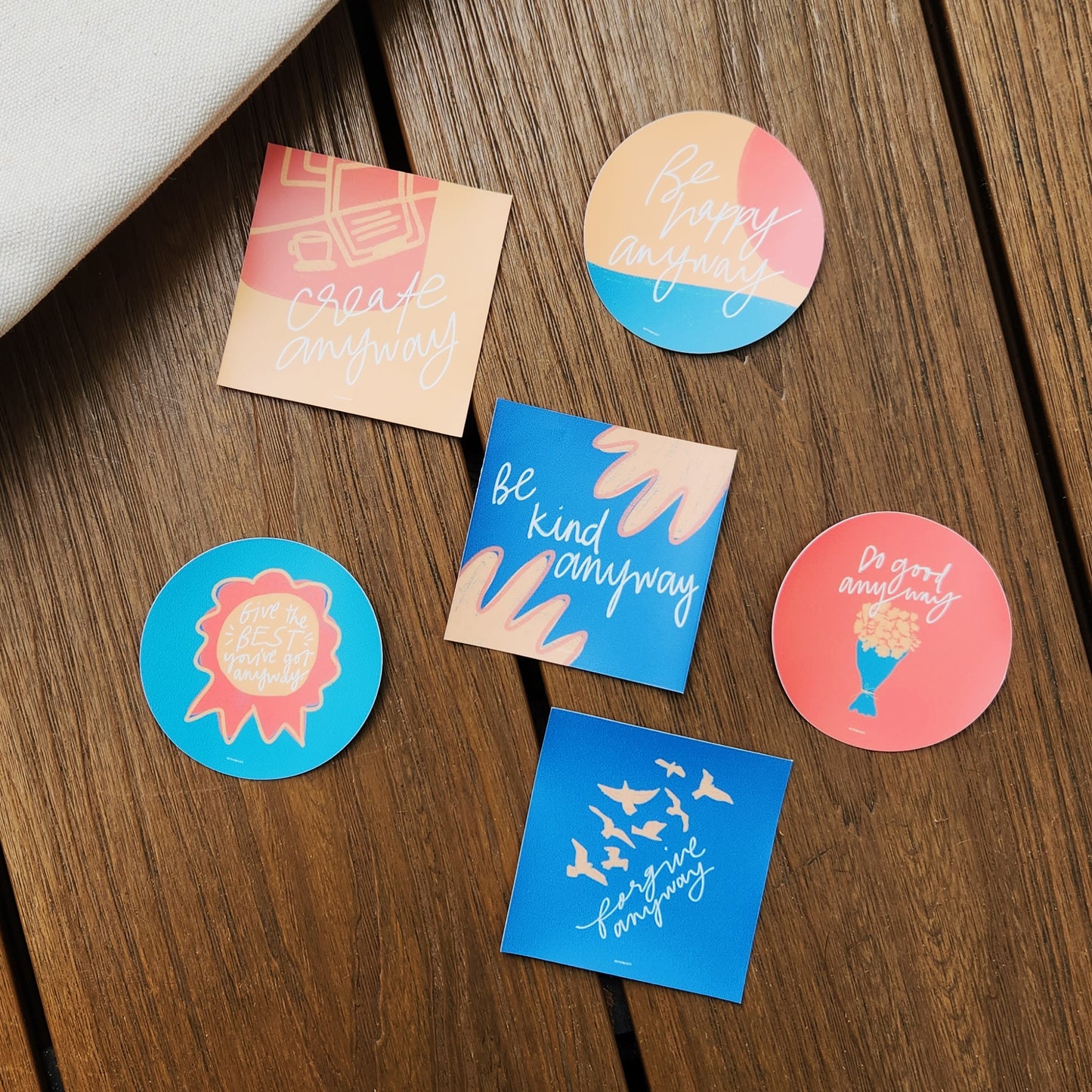 Do It Anyway sticker set