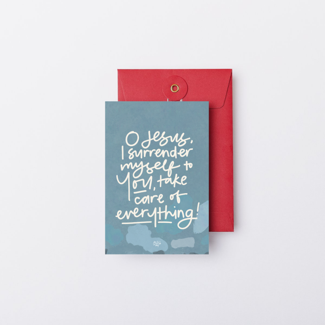Surrender Prayer art print