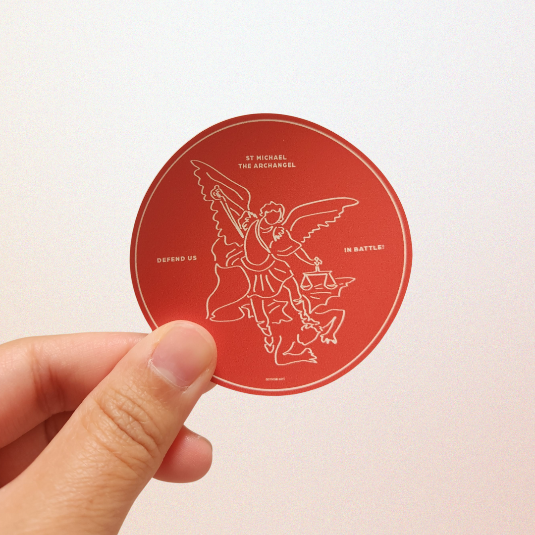 St. Michael the Archangel sticker