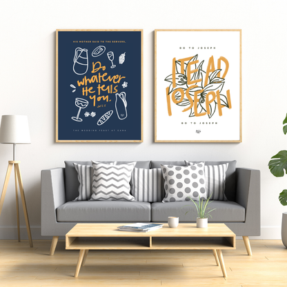 Do Whatever He Tells You art print