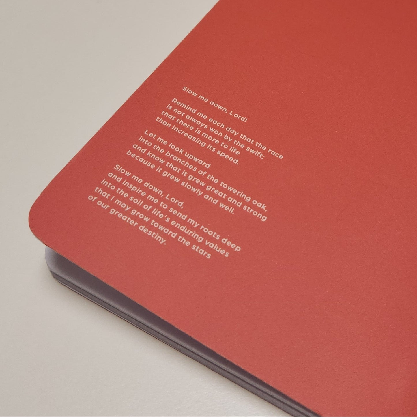 Slow Me Down pocket journal