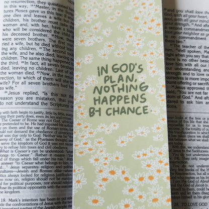 God's Plan Bookmark