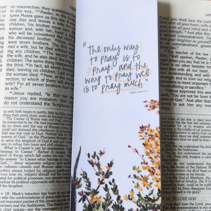 The Only Way to Pray Bookmark