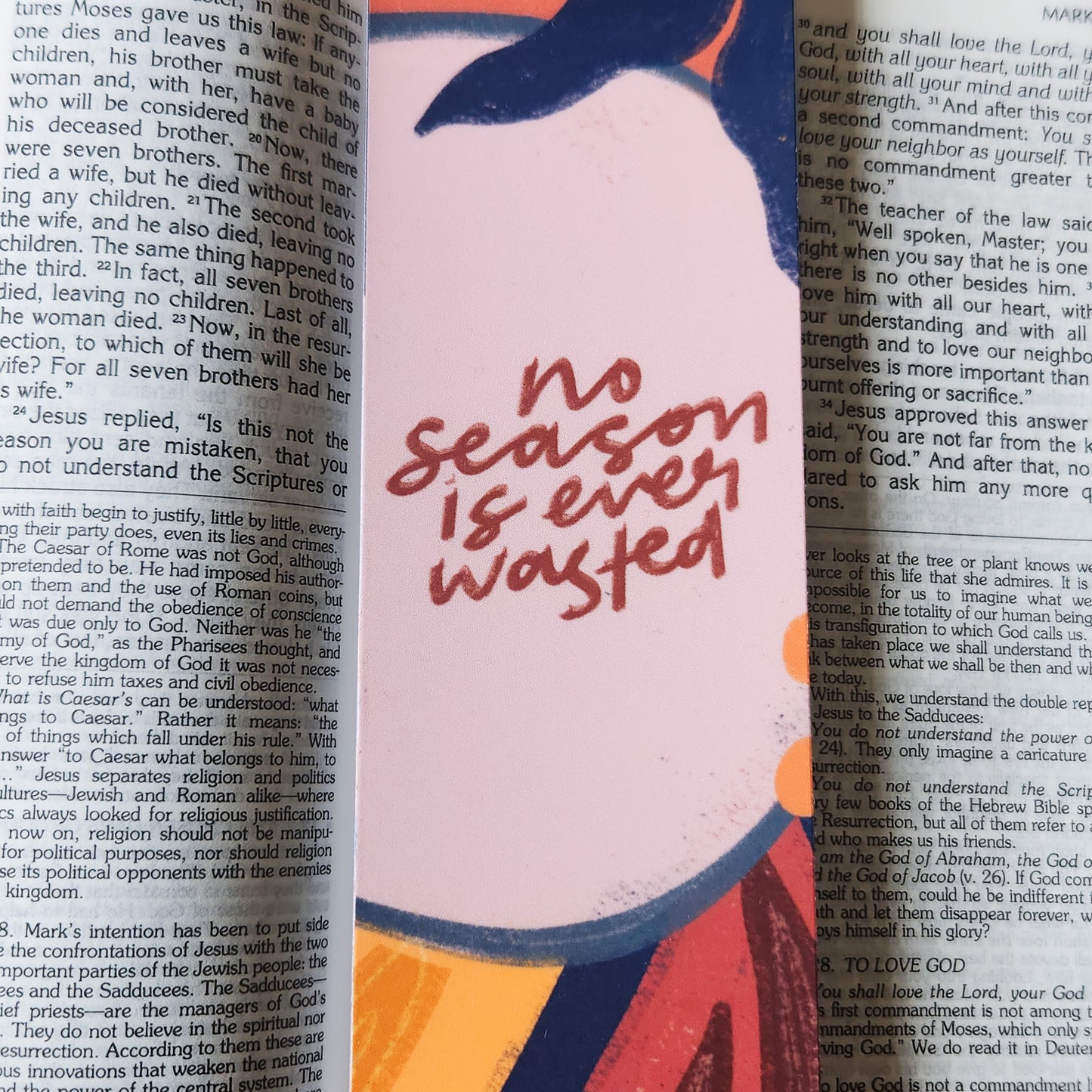 No Season is Ever Wasted Bookmark