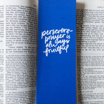 Persevere in Prayer bookmark