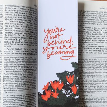 You're Becoming bookmark