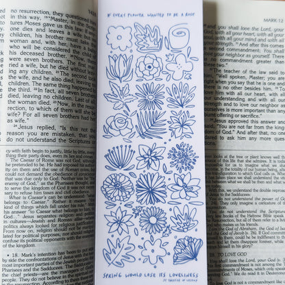 Little Flower bookmark