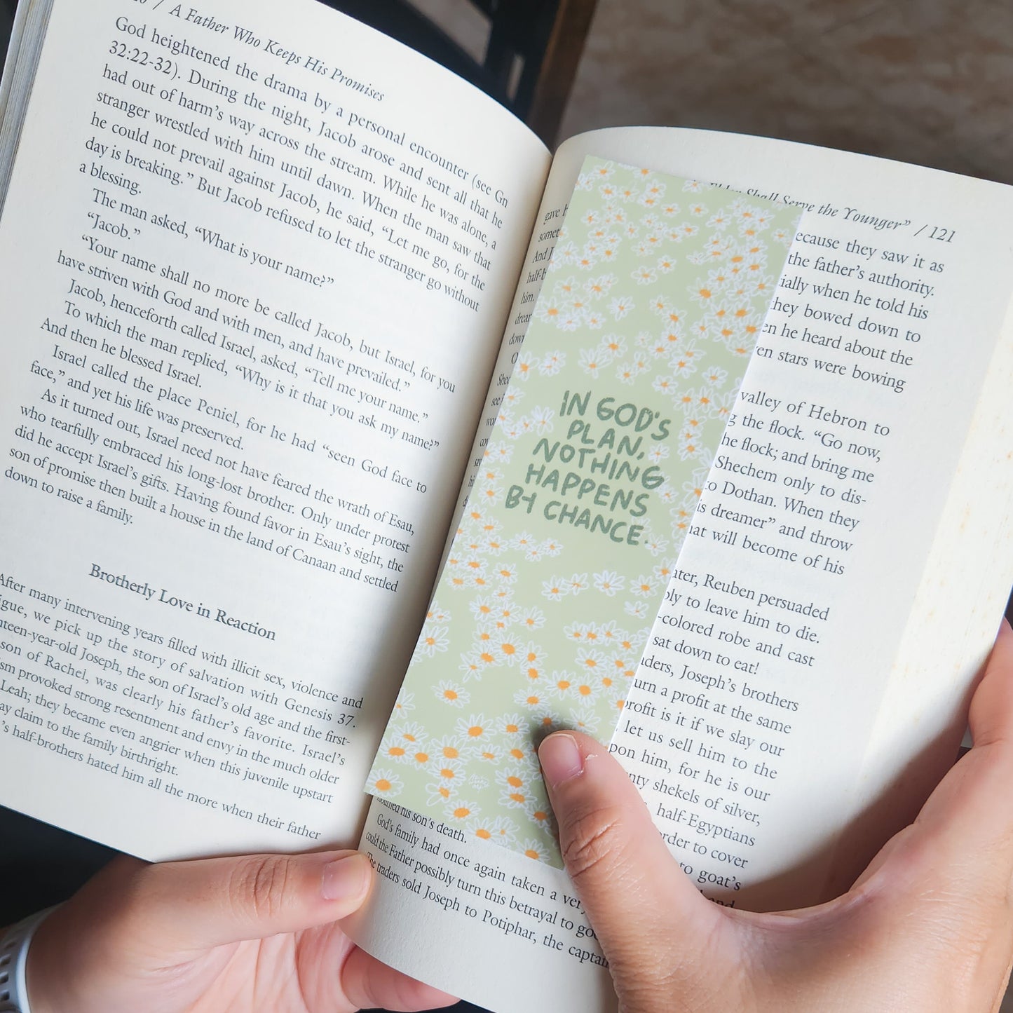 God's Plan Bookmark