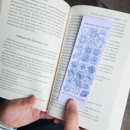 Little Flower bookmark
