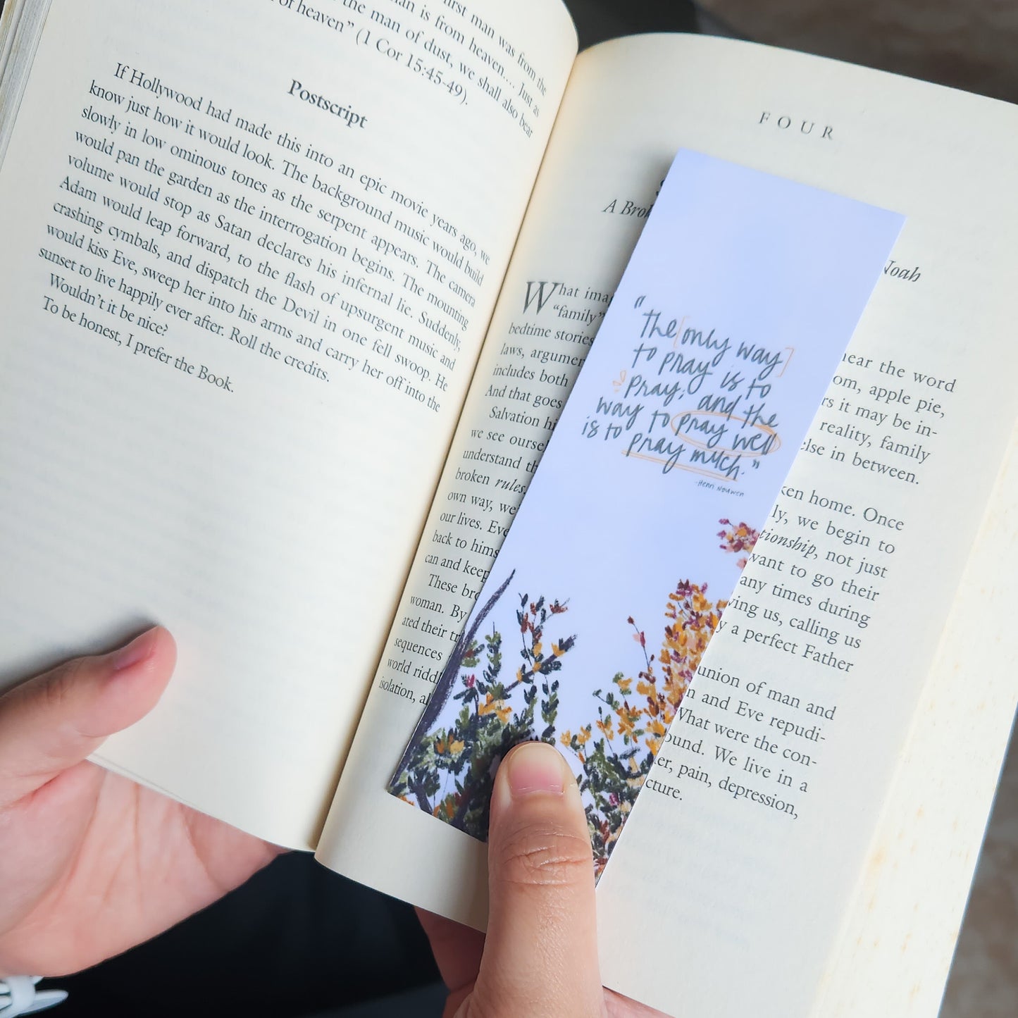 The Only Way to Pray Bookmark