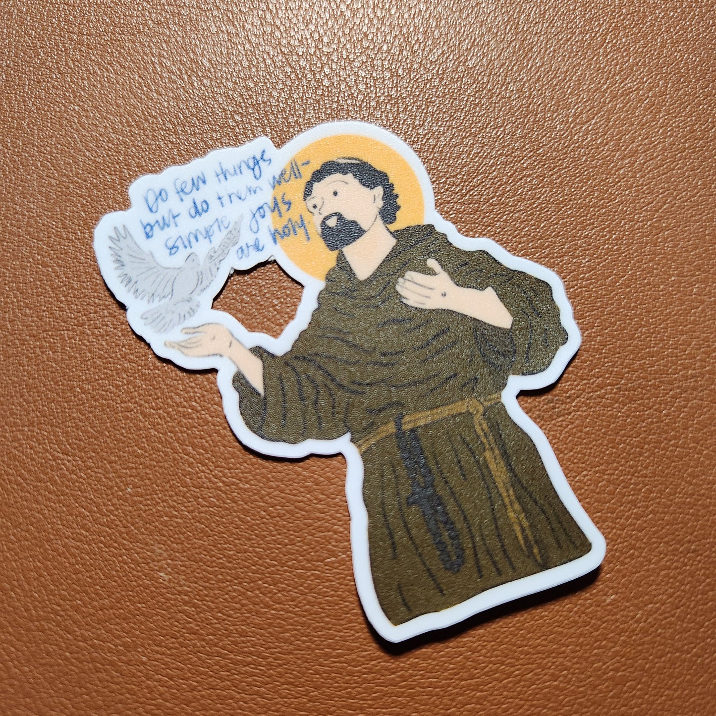 St. Francis of Assisi sticker
