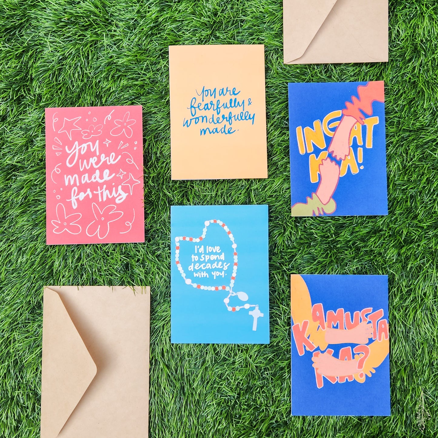 Decades greeting card