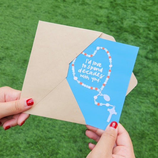 Decades greeting card
