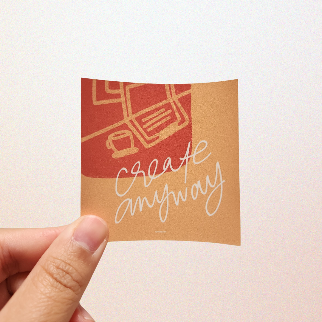 Create Anyway sticker