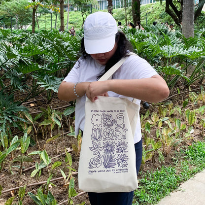 The Little Flower tote bag