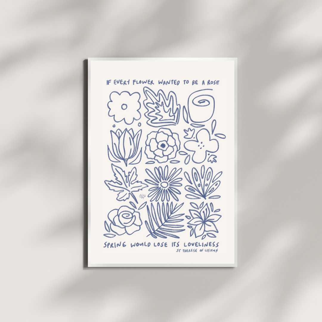 The Little Flower art print