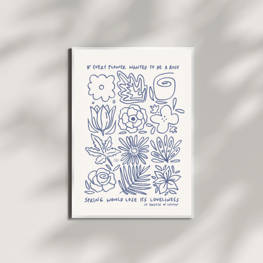 The Little Flower art print