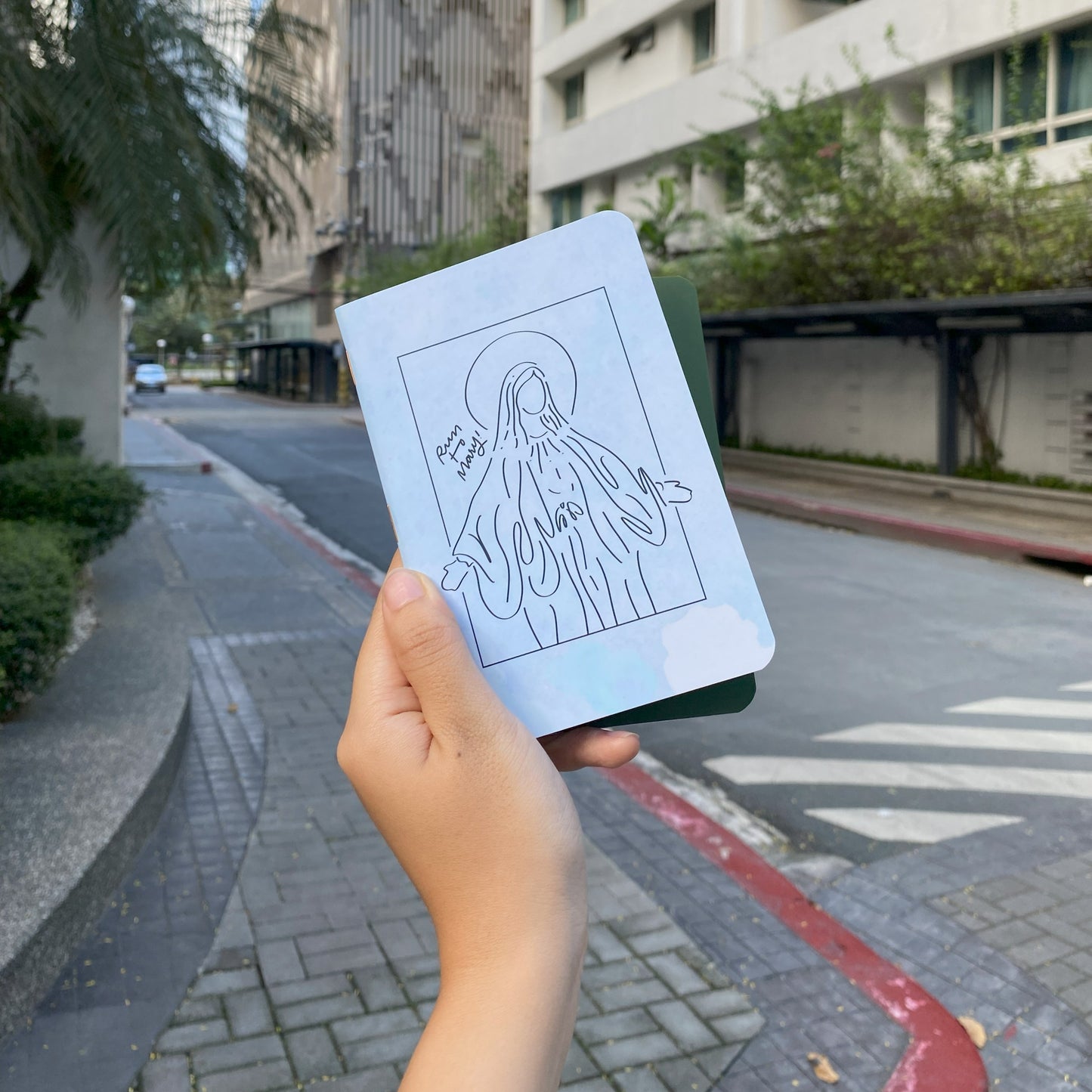 Run to Mary pocket journal