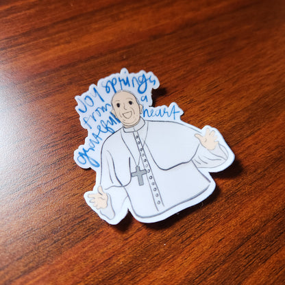 Pope Francis sticker