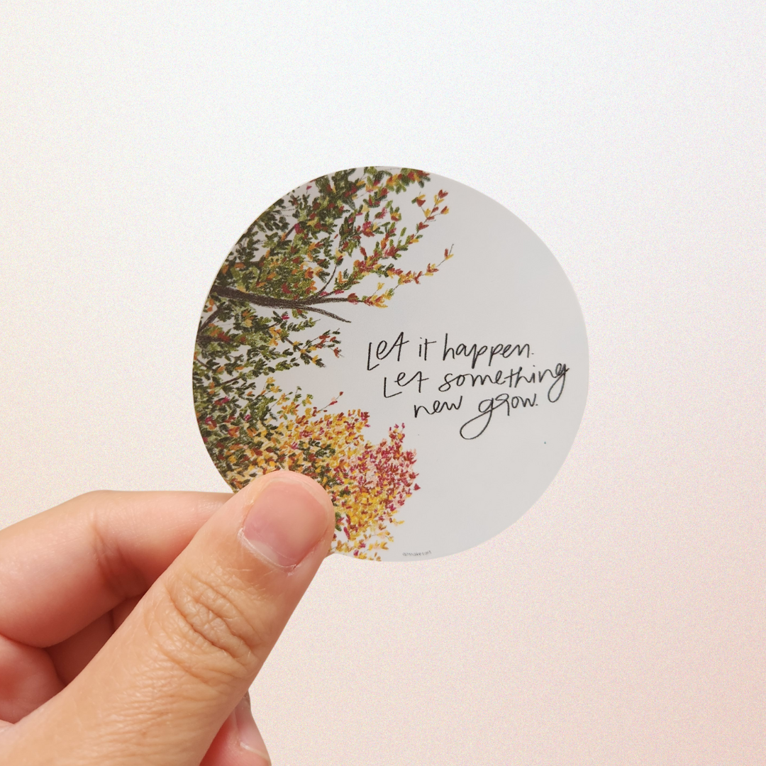 Let It Happen sticker