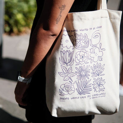 The Little Flower tote bag
